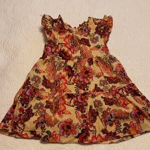 Floral Kids Casual Dress